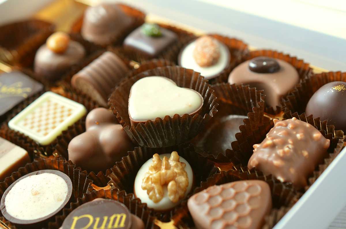 Pralinen Süßigkeiten Schokolade
