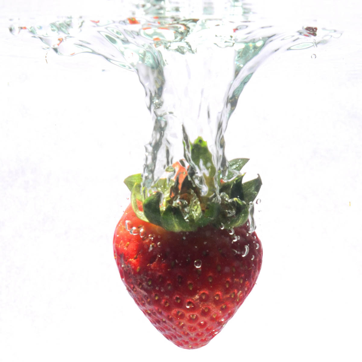 Erdbeere Wasser Früchte