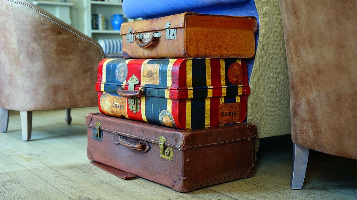 Koffer Verreisen Gepäck